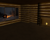 Winter Log Cabin Room