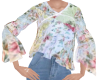 TF* Floral BOHO TOP