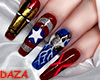 (MD) super hero nails