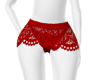 Lace Skirt Red