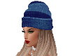 Knit Hat Blue