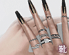 靴 - Nails + Rings