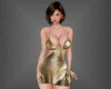 Mini Dress Gold RL