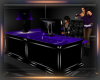 CE Black Purple Desk
