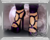 夜 Purple Witch Boots