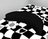 Croissant Couch Black