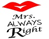 Bridal-ALWAY MRS RIGHT