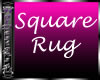 ~H~Square Rug