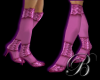 [B]pink stiletto boots