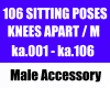 106 Knees Apart Sit Pose