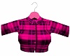 Pink Plaid Crop