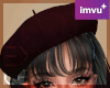 Autum Beret Dark Brown