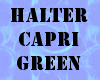 [PT] halter capri green