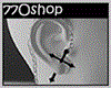Chain Cross Earring