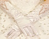 Cream Wedding Gloves