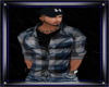(J)BlueCheckered Shirt