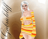 Yellow Crochet Dress