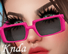 K* Pink Glasses