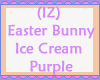Bunny Ice Cream Purple
