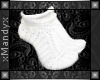 xMx:White Ankle Socks