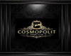 Cosmopolit Sign Wall Blk