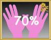 70% Scaler Hands