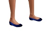 DL}Blue Ballet Flats