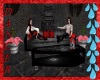 *D* SS COFFIN COUCH SET