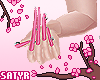 Extra Long Nails Pink