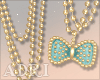 ~A: Pearl'Bow Necklace