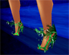 green fairy shoes