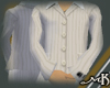 mK Cream Pinstripe Suit