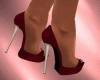 Maroon shoes NK