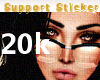 20k Support Stamp