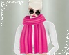 :G Winter Pink Fur Scarf