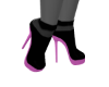 Sexy Black & Lilac Heels