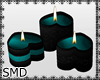 !! Teal Candles