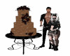 Goth wedding Cake
