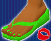 [LF] Green Flip Flops