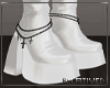 [RD] White Cross Boots