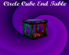 Circle Cube End Table