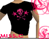 Pink Skull 'N Stars Tee