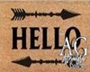 FH - Hello  Doormat
