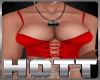 -H- Corset Red