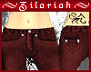 ~ZB~ Jeans *Blood Red