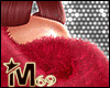 Red Glitter Fur Boa