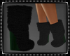 Winter Fur Boots Green