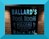 Pool& Ballard Room Sign