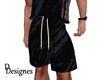Black Blue B,M,X,Shorts