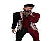 Jester Suit red/black